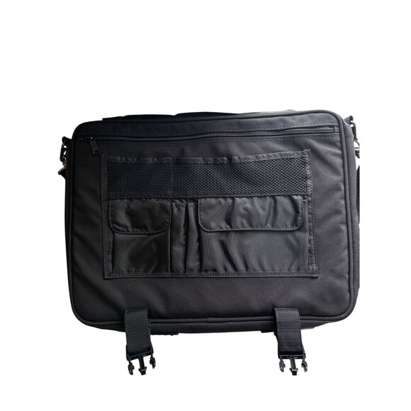 Samsonite Guardian Collegiate Series Crosscampus Laptop Pak  Black Shoulder Bag - Picture 6 of 9